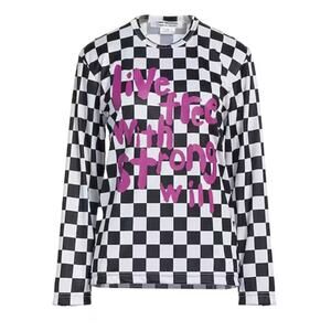 Comme Des Garçons Checked T Shirt L